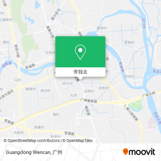 Guangdong Wencan地图