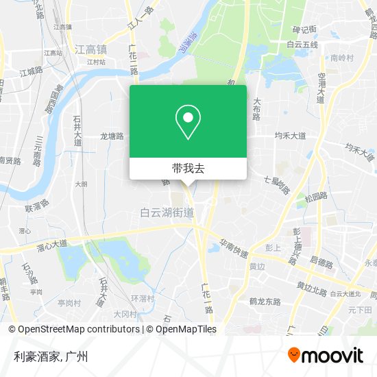 利豪酒家地图