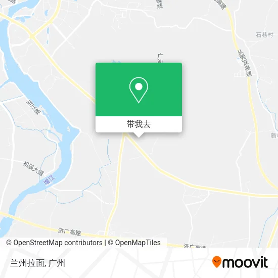 兰州拉面地图