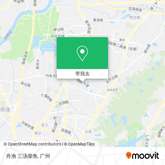 舟渔 三汤柴鱼地图