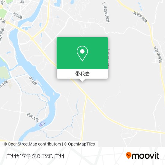 广州华立学院图书馆地图