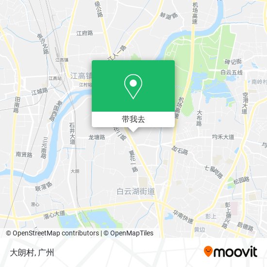 大朗村地图