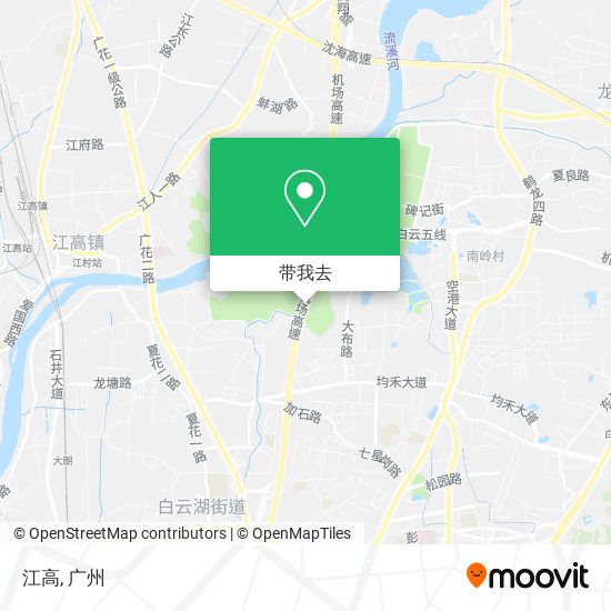 江高地图