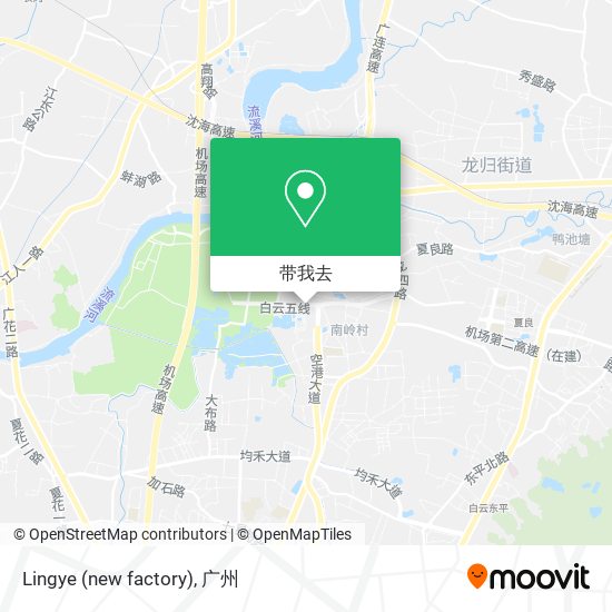 Lingye (new factory)地图