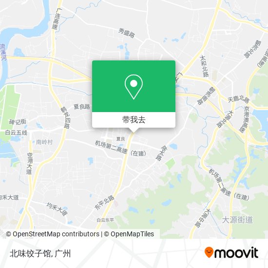 北味饺子馆地图