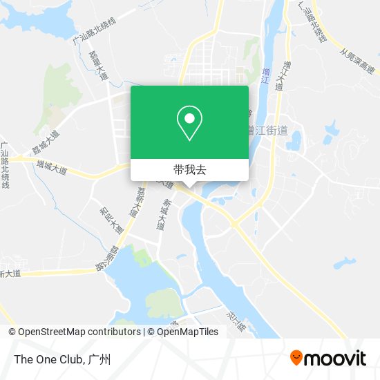 The One Club地图