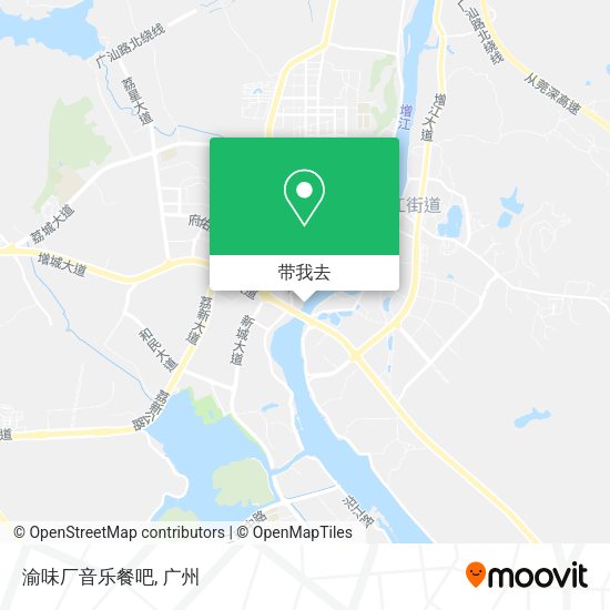 渝味厂音乐餐吧地图