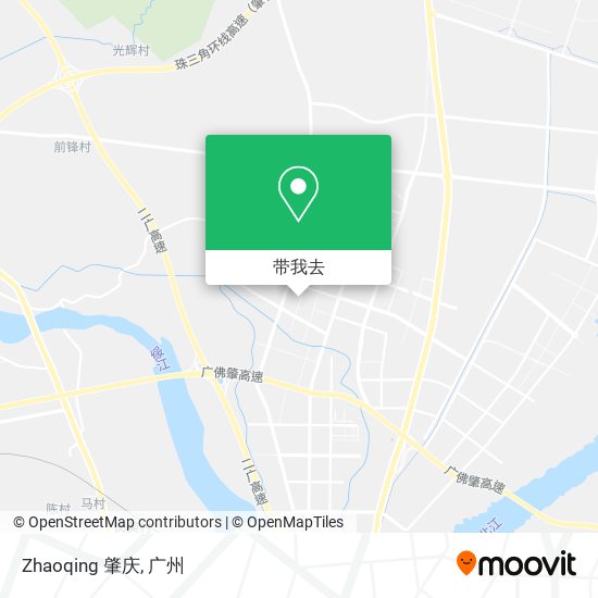 Zhaoqing 肇庆地图