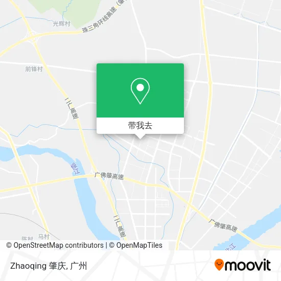 Zhaoqing 肇庆地图
