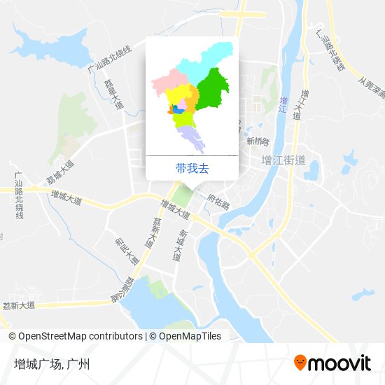 增城广场地图