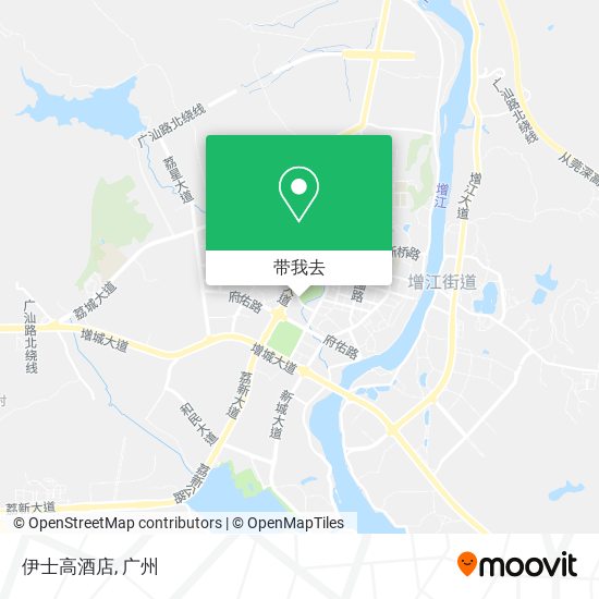 伊士高酒店地图