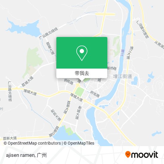 ajisen ramen地图