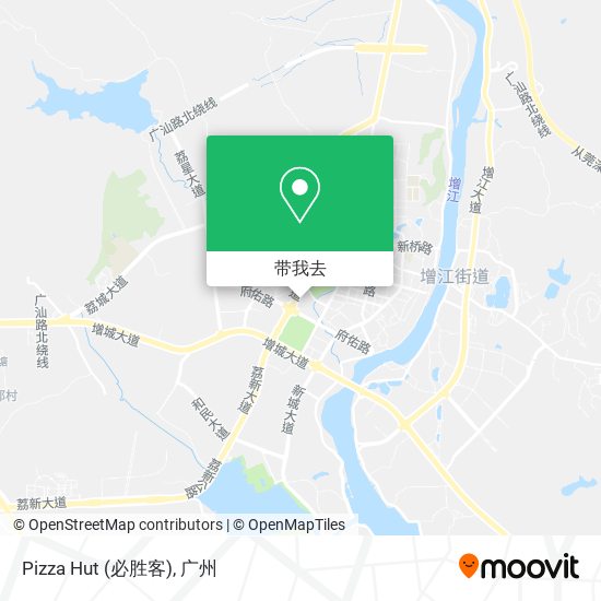 Pizza Hut (必胜客)地图