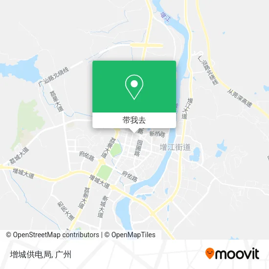 增城供电局地图