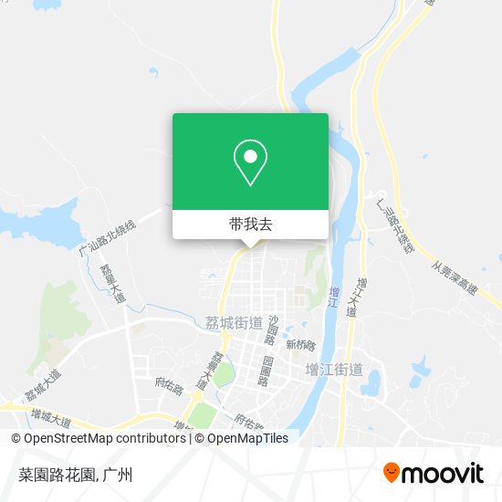 菜園路花園地图