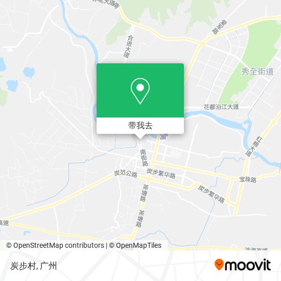 炭步村地图