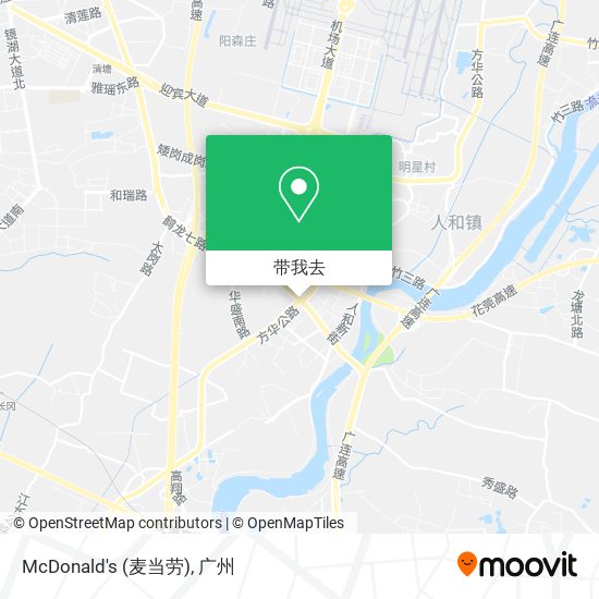 McDonald's (麦当劳)地图