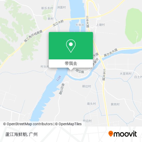 蘆江海鮮舫地图
