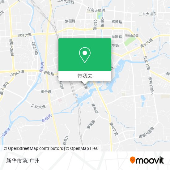 新华市场地图