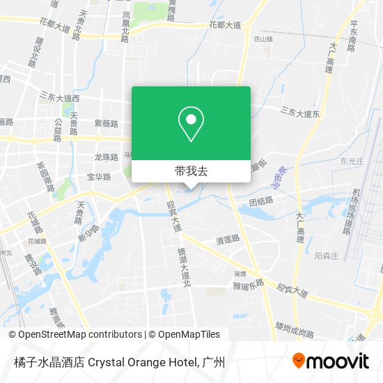 橘子水晶酒店 Crystal Orange Hotel地图