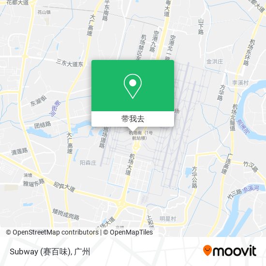 Subway (赛百味)地图