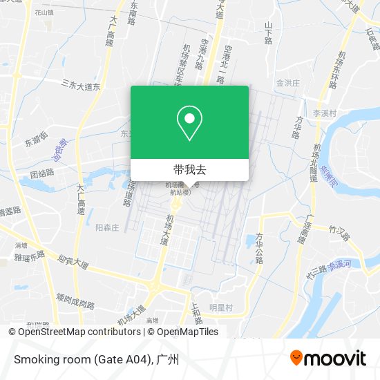 Smoking room (Gate A04)地图