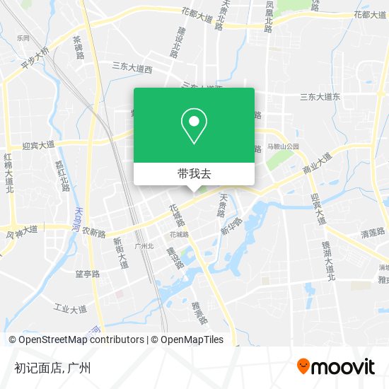 初记面店地图