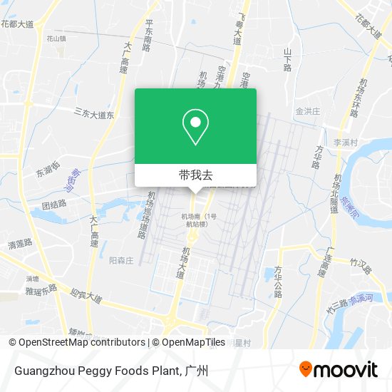 Guangzhou Peggy Foods Plant地图
