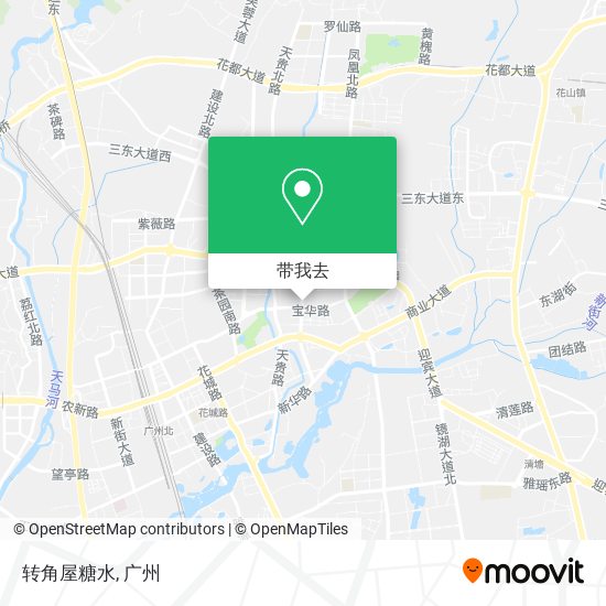 转角屋糖水地图