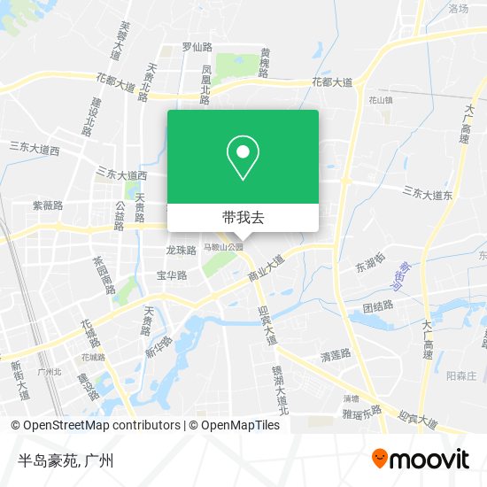 半岛豪苑地图