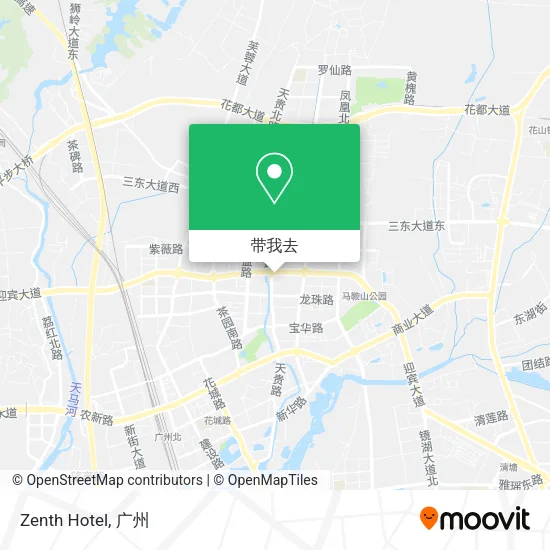 Zenth Hotel地图