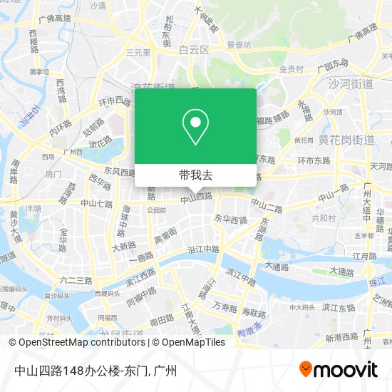 中山四路148办公楼-东门地图