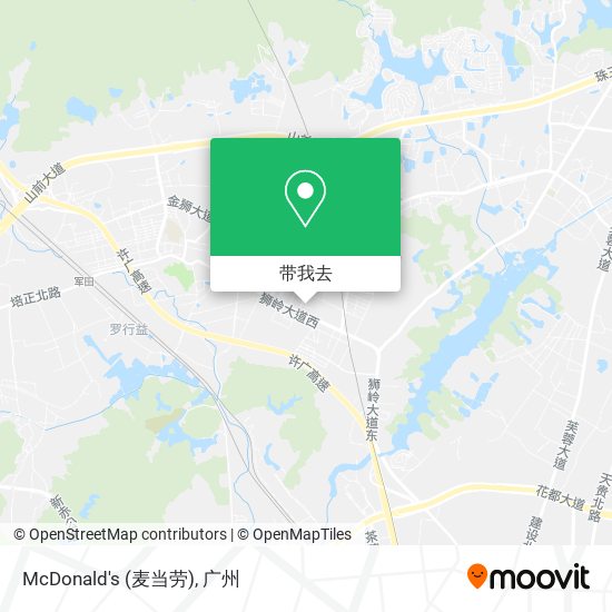 McDonald's (麦当劳)地图