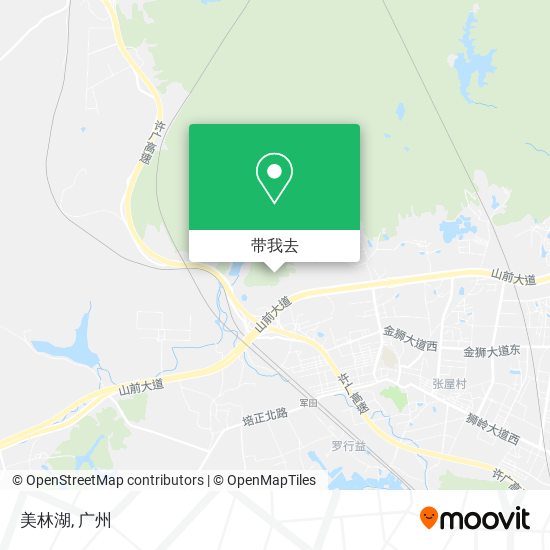 美林湖地图