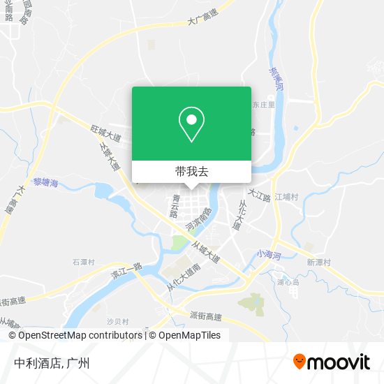 中利酒店地图
