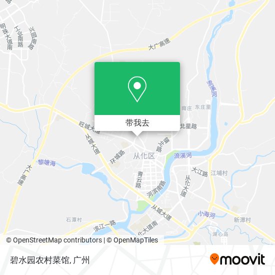 碧水园农村菜馆地图