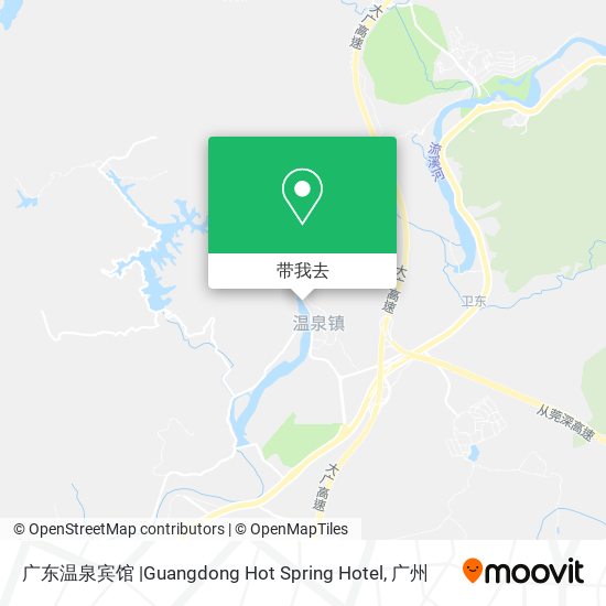 广东温泉宾馆 |Guangdong Hot Spring Hotel地图
