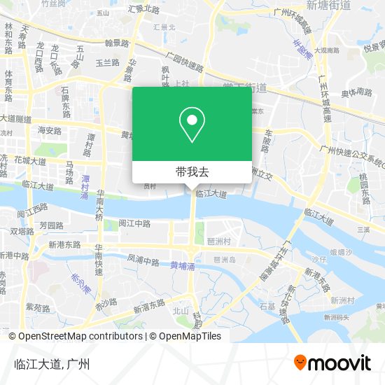 临江大道地图