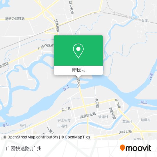 广园快速路地图