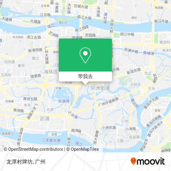 龙潭村牌坊地图