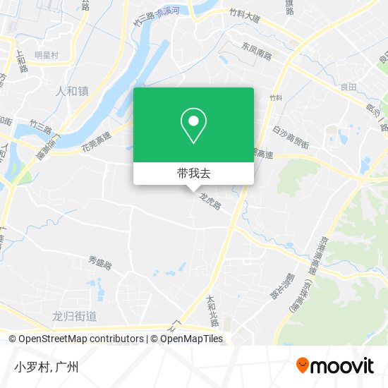 小罗村地图