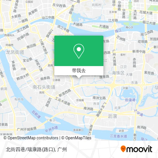 北街四巷/瑞康路(路口)地图