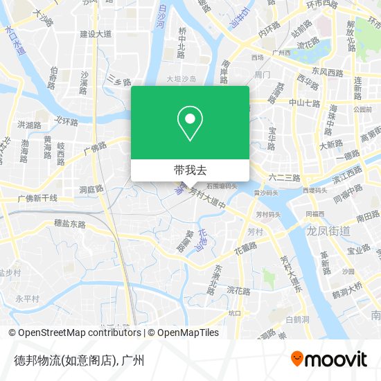 德邦物流(如意阁店)地图