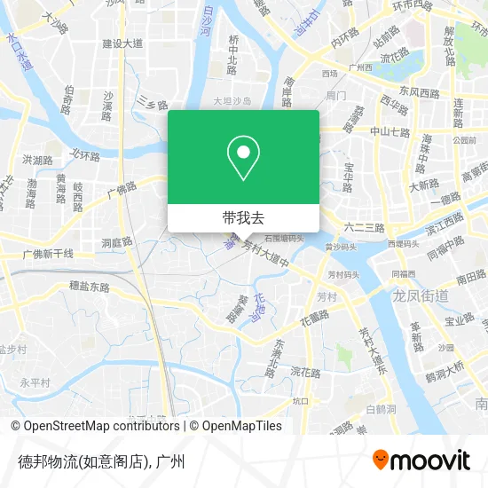 德邦物流(如意阁店)地图