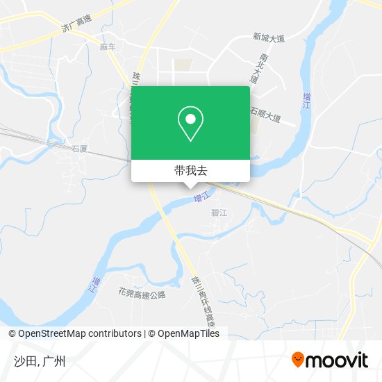 沙田地图