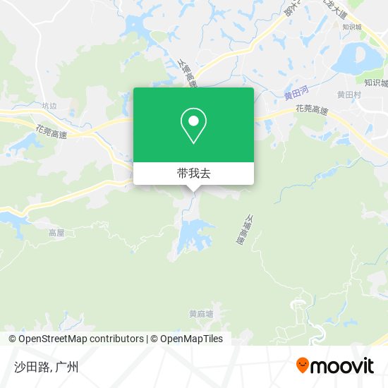 沙田路地图