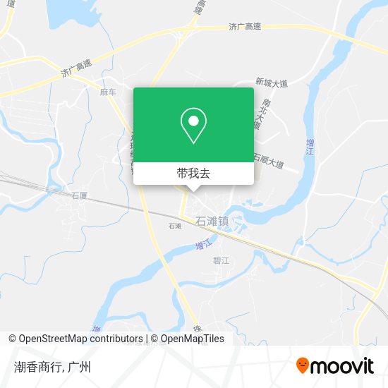 潮香商行地图