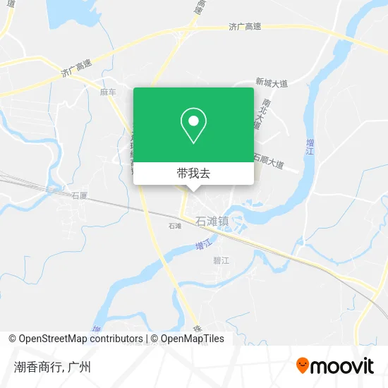 潮香商行地图