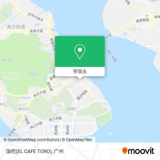 蒲吧(EL CAFE TORO)地图