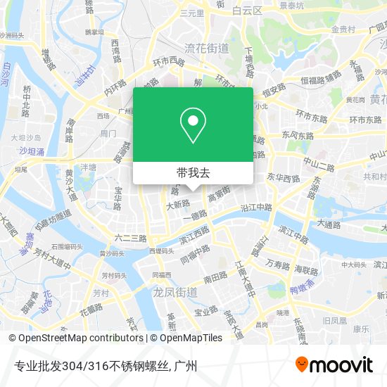 专业批发304/316不锈钢螺丝地图